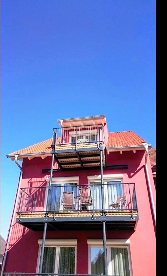 Ferienwohnung Casa Helvetia Rheinhausen Exterior foto